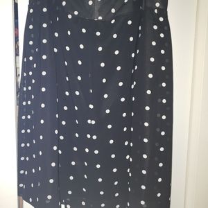 Polka-dot skirt